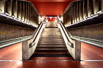 Nürnberg U-Bahn-Station Friedrich-Ebert-Platz