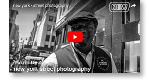 Externer Link zu YouTube new york street photography