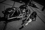 Sexy Biker Lady