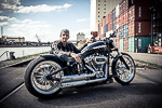 Motorrad Harley Davidson Shooting