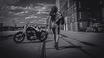 Sexy Biker Lady