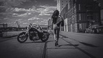Sexy Biker Lady