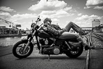 Biker Lady