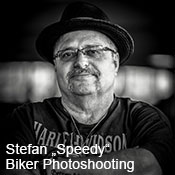 Biker Photoshooting mit Stefan