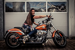 Road Roses Bikerlady